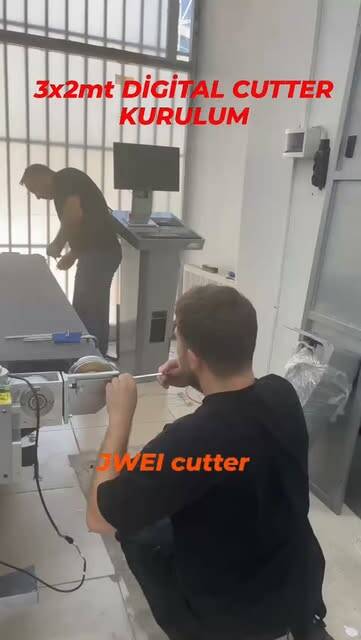 3x2 m dijital kesim kurulumu